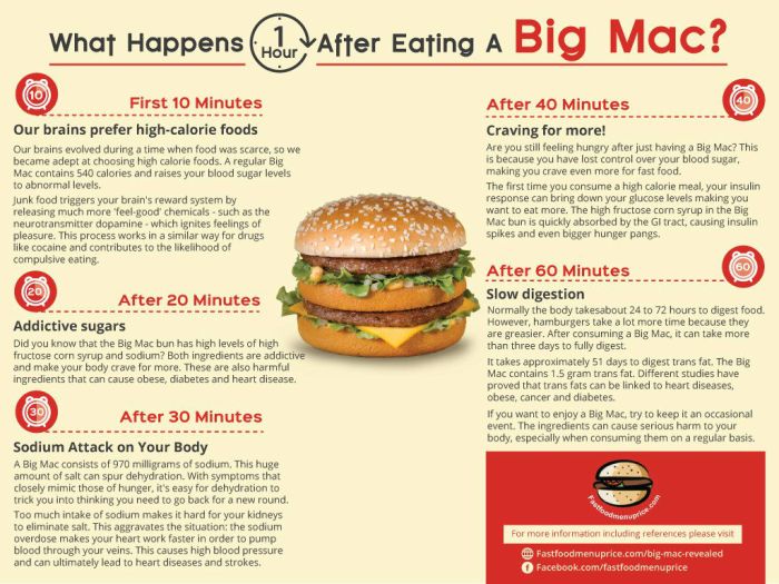 Big mac meal nutrition facts